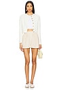 view 5 of 5 FREE PEOPLE SYDNEY SHRUNKEN カーディガン in Optic White