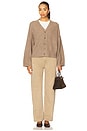 view 4 of 4 Cool Of The Night Cardi in Mocha Melange