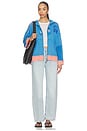 view 6 of 6 x We The Free Seashell Cardi in Blue Combo