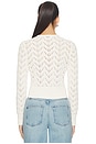 view 3 of 4 Pretty In Pointelle Cardi in Ivory