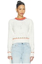 view 1 of 5 JERSEY PULÓVER FREE PEOPLE TILLY in Coconut Milk Combo