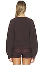 view 3 of 4 GILET VIENNA in French Chocolate