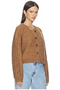 view 2 of 4 Thistle Cardigan in Macadamia