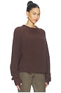 view 2 of 4 Low Tide Pullover in Chocolate