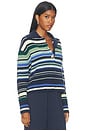 view 2 of 4 Trading Up Stripe Pullover in Navy Combo