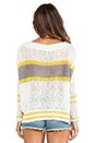 view 3 of 4 Stripe Pullover in Ivory Combo