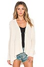 view 1 of 5 Shark Hem Cardigan in Cream