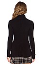 view 3 of 4 Skinny Skinny Mock Neck Sweater in Black