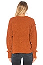 view 3 of 4 Coco V-Neck Sweater in Terracotta