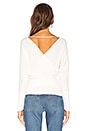 view 3 of 4 East Coast Wrap Sweater in Ivory