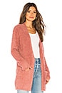 view 2 of 4 Cardigan in Rose