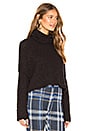 view 2 of 4 Big Easy Cowl Sweater in Black