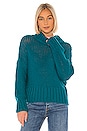 view 1 of 4 My Only Sunshine Sweater in Dark Turquoise