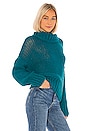 view 2 of 4 My Only Sunshine Sweater in Dark Turquoise