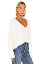 view 2 of 4 Finders Keepers V Neck in White