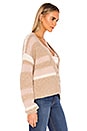 view 3 of 5 Fine Time Cardigan in Neutral