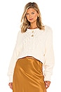 view 1 of 4 Dream Cable Crew Sweater in Cream