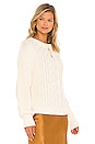 view 2 of 4 Dream Cable Crew Sweater in Cream