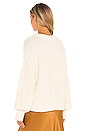 view 3 of 4 Dream Cable Crew Sweater in Cream