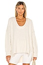 view 2 of 5 Blue Bell V Neck Sweater in Ivory