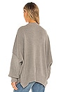 view 3 of 4 Easy Street Tunic in Heather Grey