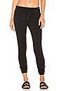 view 1 of 4 PANTALON SWEAT SKINNY CLOUD NINE in Black