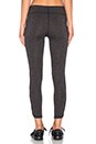 view 3 of 4 Infinity Legging in Charcoal & Black