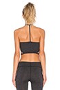view 3 of 4 Infinity Bra in Charcoal & Black