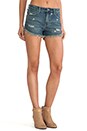 view 2 of 6 Rugged Ripped Denim Short in Eagle Wash