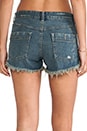 view 6 of 6 Rugged Ripped Denim Short in Eagle Wash