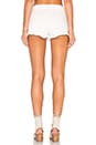 view 3 of 3 Logan Denim Shorts in Optic White