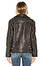 view 3 of 4 Jealousy Leather Moto Jacket in Black