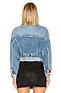 view 3 of 4 Bedford Cropped Jacket in Indigo Blue
