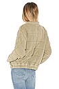 view 3 of 4 Dolman Quilted Jacket in Moss
