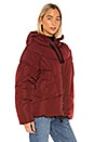 view 4 of 5 Hailey Puffer in Wine