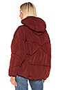 view 5 of 5 Hailey Puffer in Wine
