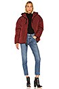 view 6 of 5 Hailey Puffer in Wine