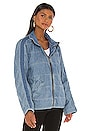 view 2 of 4 x We The Free Dolman Quilted Denim Jacket in Blue