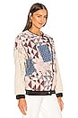 view 3 of 5 Rudy Quilted Bomber in Multi Combo