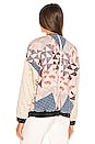 view 4 of 5 Rudy Quilted Bomber in Multi Combo
