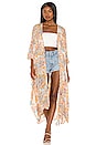 view 1 of 4 Into The Wild Kimono in Dawn Combo