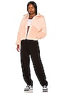 view 5 of 5 X FP Movement Adventure Awaits Fleece Jacket in Peach Champagne