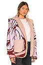 view 3 of 5 Winter Chill Reversible Jacket in Orchid Rose Combo