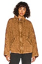 view 2 of 5 x We The Free Dolman Quilted Knit Jacket in Toasted Coconut