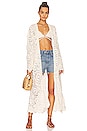 view 1 of 3 Melanie Crochet Duster in White