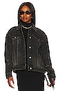 view 1 of 5 Jolene Trucker in Washed Black