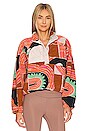 view 1 of 4 X FP Movement Rocky Ridge Pullover in Orange Wave Combo