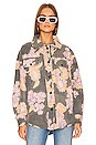 view 2 of 5 BLOUSON FREE PEOPLE RUBY in Charcoal Combo