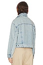 view 3 of 4 Crystal Utility Denim Jacket in Washed Blue