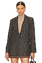 view 2 of 5 Charlotte Blazer in Charcoal Combo
